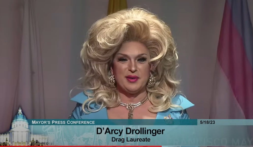 San Francisco Names D Arcy Drollinger Its First Drag Laureate