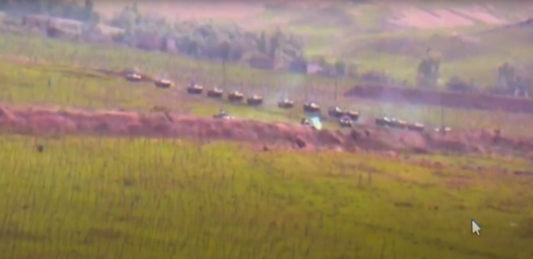 Conflict erupts on the border of Armenia and Azerbaijan