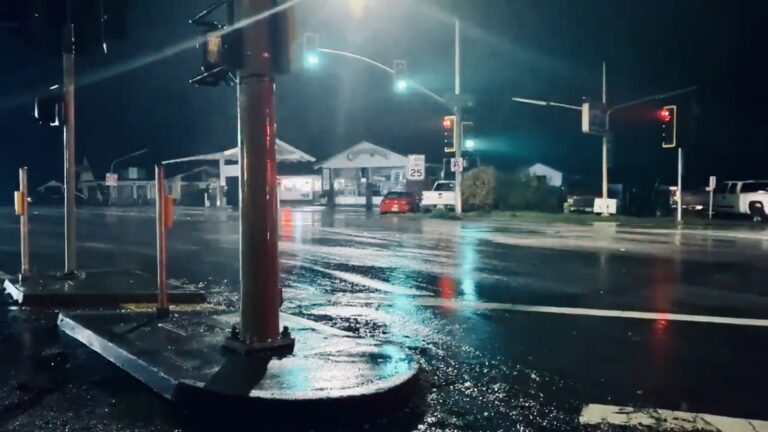 Servicio Meteorológico Nacional emite alerta de inundación cerca de Laguna Carmel