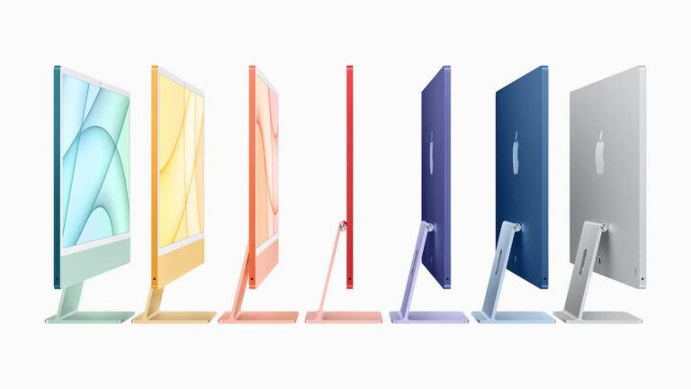 Apple redesigns iMac with M1 chip, 4.5K, and Touch ID keyboard