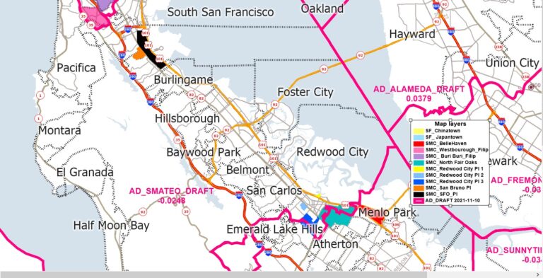 Inmigrantes en riesgo de perder poder tras redistritación en San Mateo