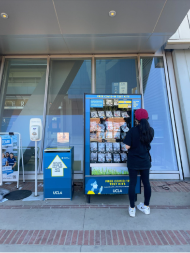 COVID-19 test vending machines