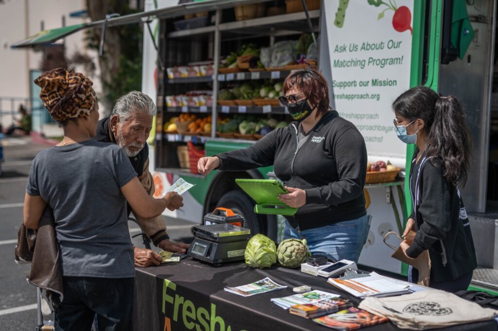 healthy food to underserved communities in the Bay Area