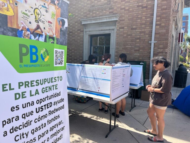 Residentes de Redwood City tienen una semana más para votar sobre Presupuesto Popular