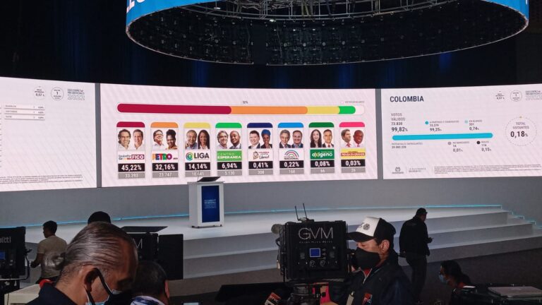 It is a fact, Colombia will have a second round of elections to choose its next president.