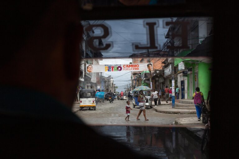 Colombia's Pacific region on fire just hours before the elections