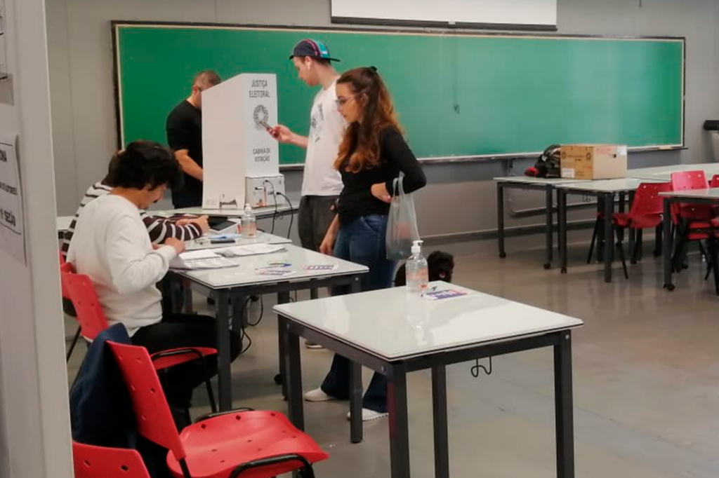 ballot boxes in Brazil