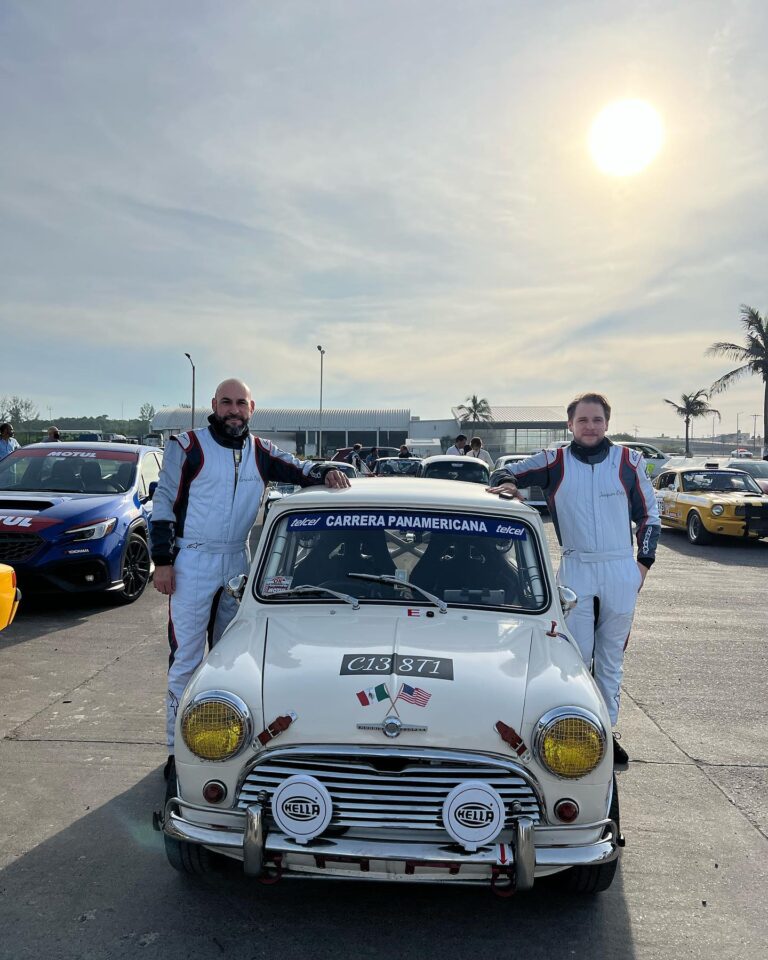 «Master» Ortiz from Casa Círculo Cultural participates in the Pan-American Automobile Race