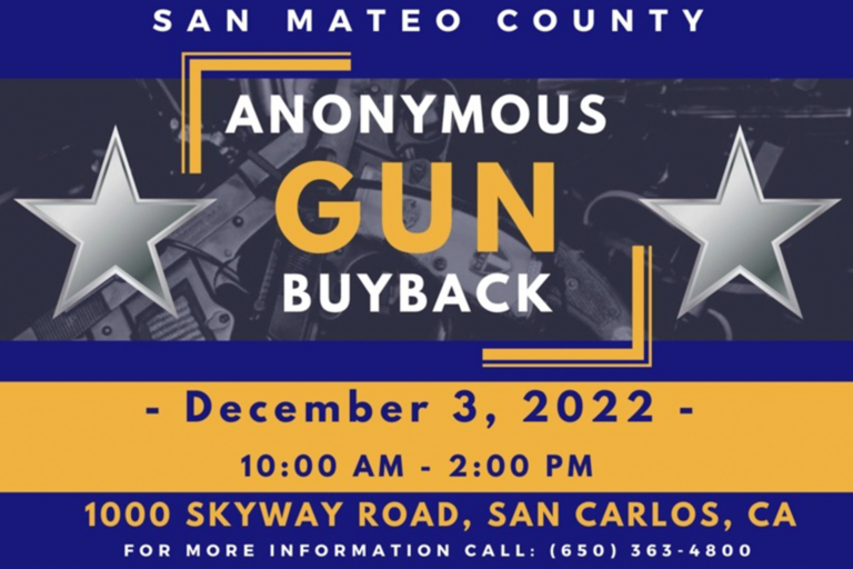 Condado de San Mateo realizará recompra de armas sin preguntar origen de ellas
