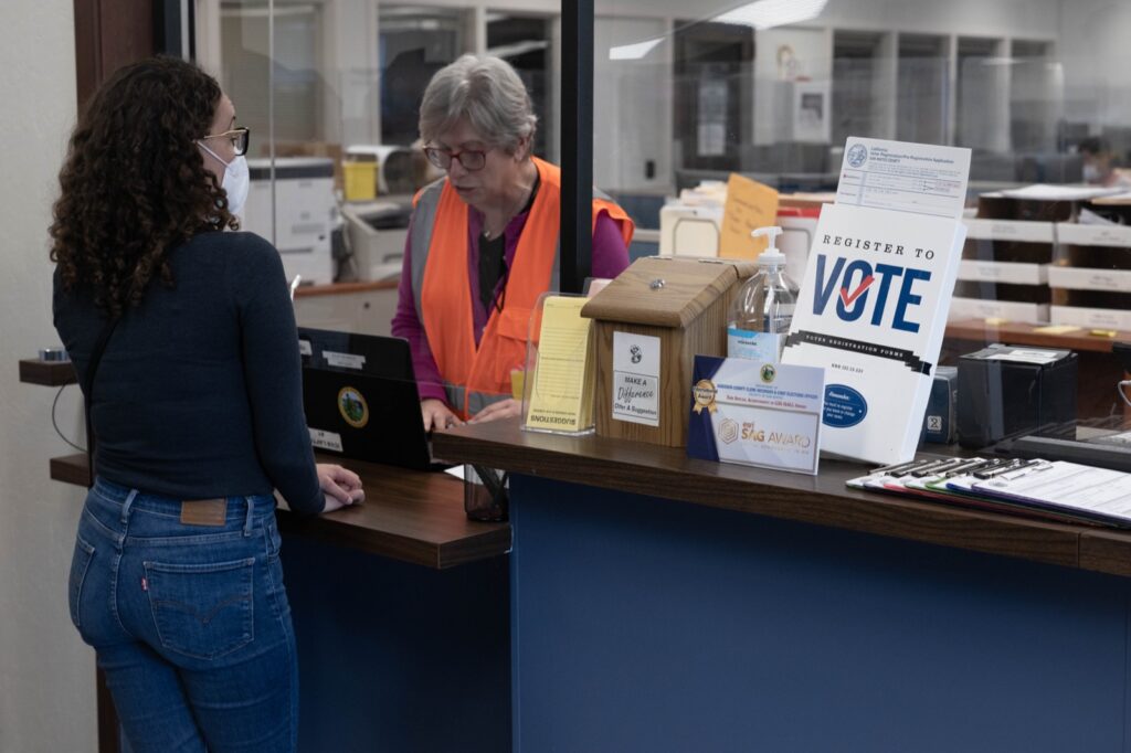 votación en Redwood City