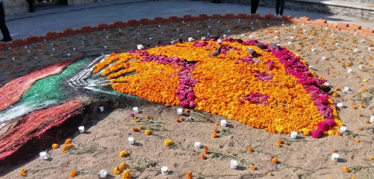 From earth to earth: Oaxacan rugs on Day of the Dead