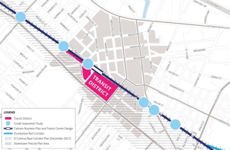 Redwood City tendrá su propio Distrito de Tránsito