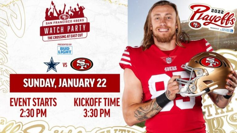 49ers will offer parties in SJ, SF and CDMX so that fans can enjoy the game against Dallas