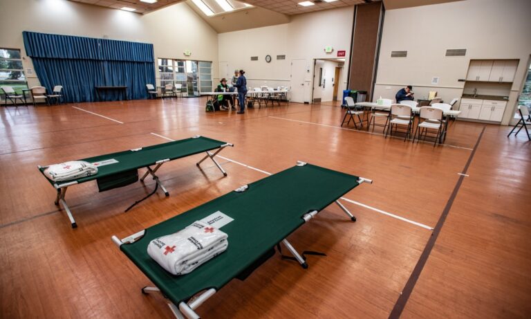 Shelters are activated in Redwood City due to the threat of icy nights