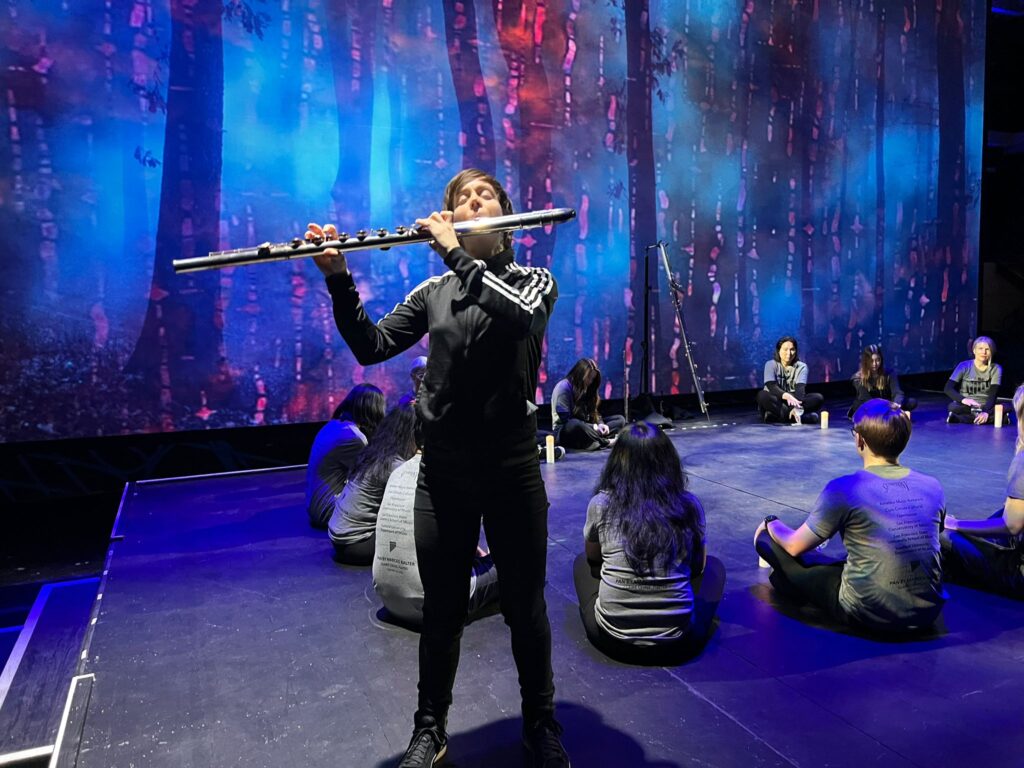 Claire Chase, flutist with the San Francisco Symphony presents "Pan"
