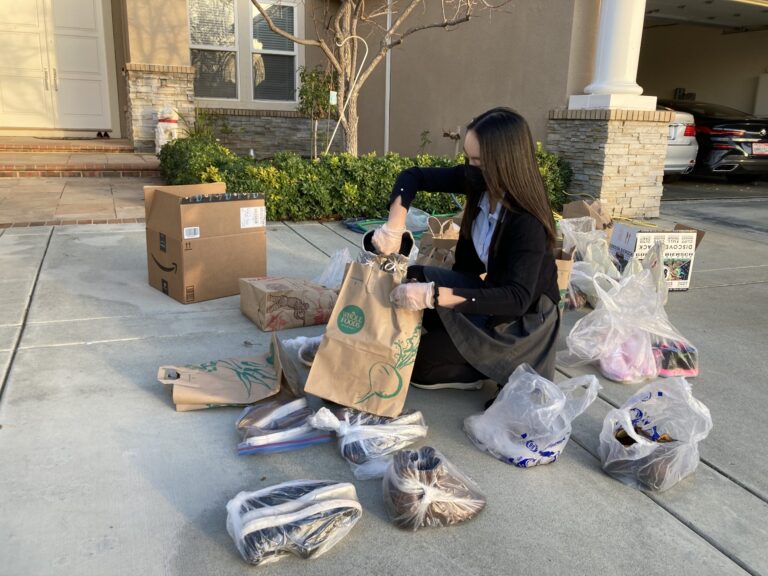 Teen environmental project provides shoes to homeless
