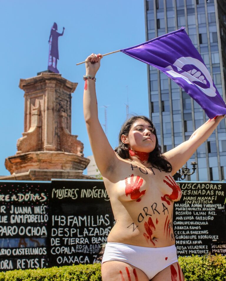 Recuento fotográfico de la marcha 8M 2023 en CDMX