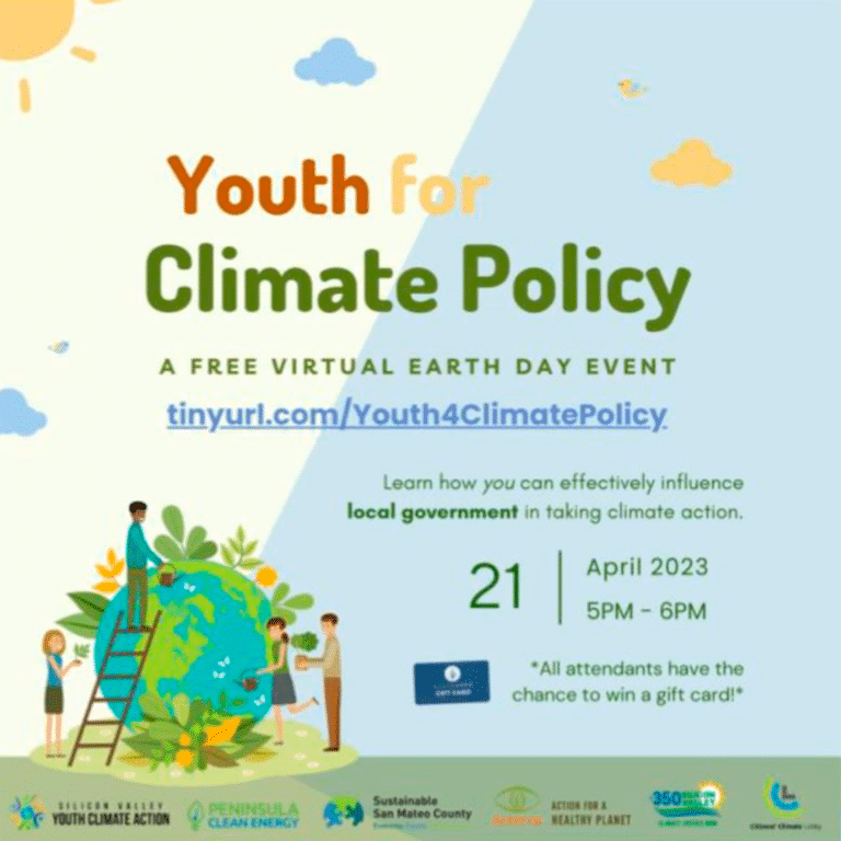 Young people take climate action through a webinar