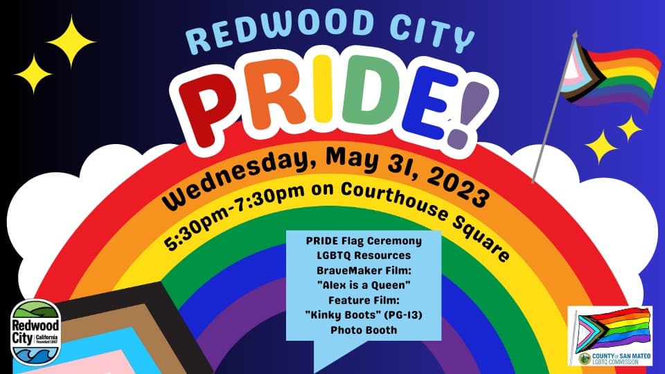 Pride Month Kicks Off In Redwood City With Flag Raising