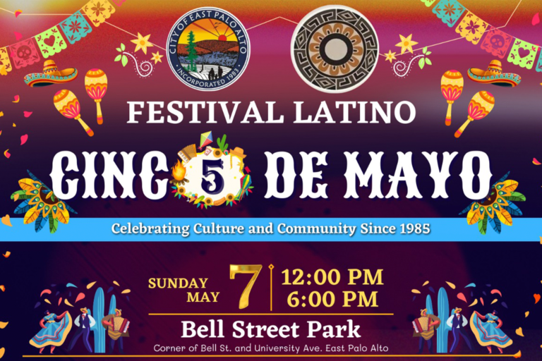 Todo listo en East Palo Alto para realizar el Festival Latino «Cinco de Mayo»