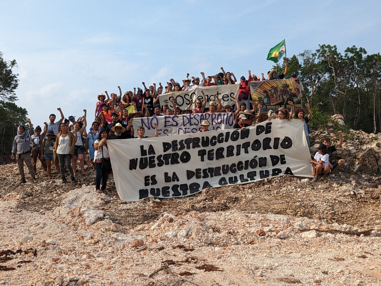 Solidaridad zapatista forma un puente entre California y México