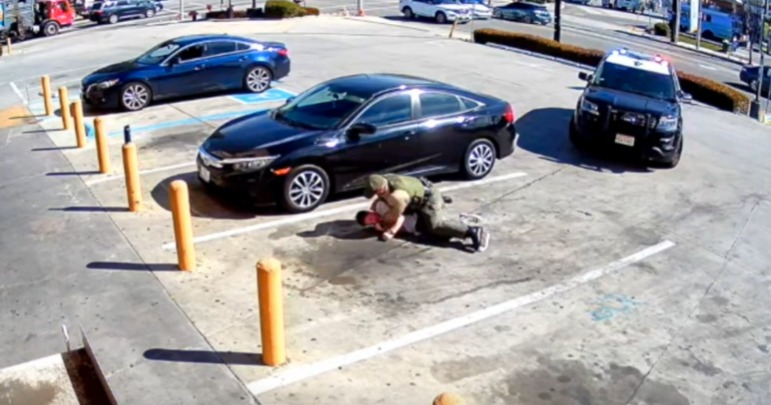 Los Angeles County sheriff brutally beats transgender man 