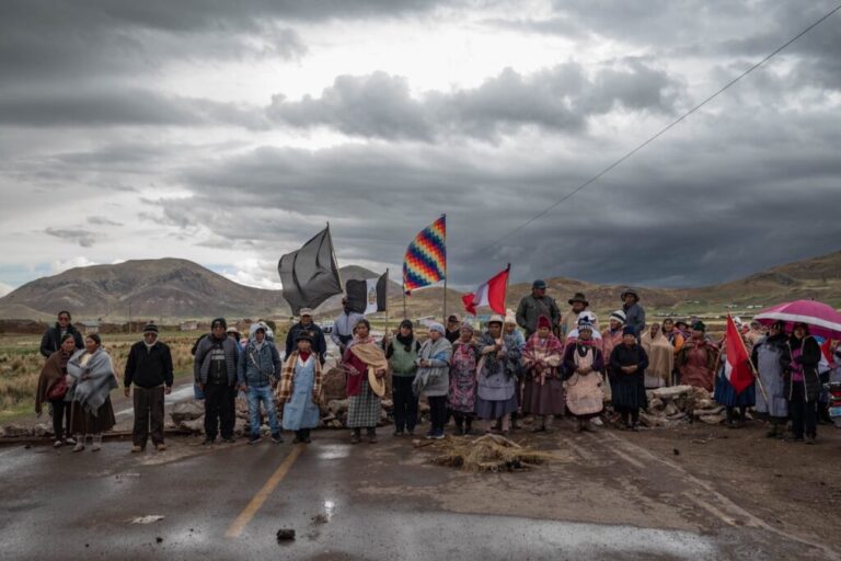 They urge to stop the criminalization of mobilizations and social protests in Peru
