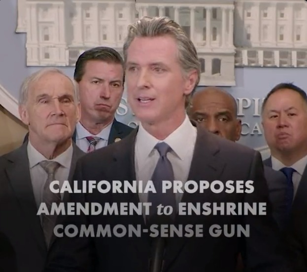 Newsom Proposes Right to Security Amendment