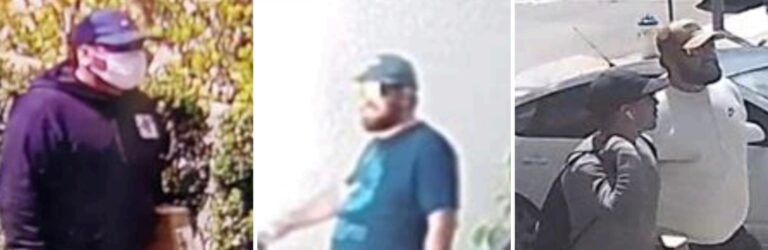San Mateo police release photos of robbery suspects during July