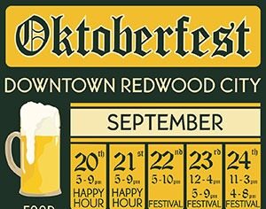 Oktoberfest in the heart of Redwood City
