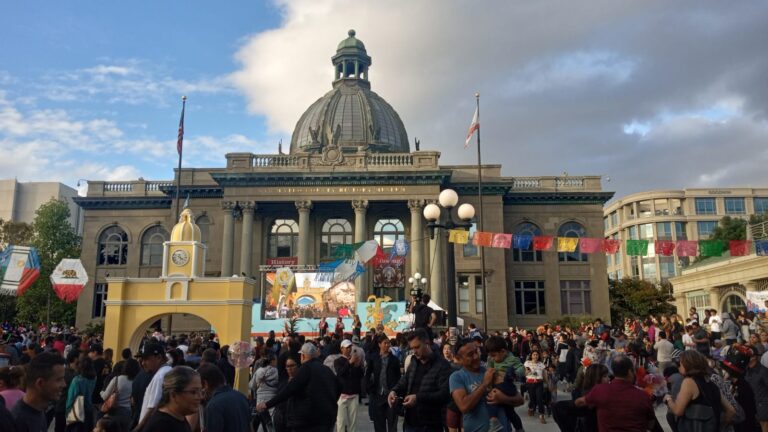 The Day of the Dead Festival was experienced in Redwood City with music, dance and color