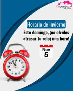 Prepárate para el cambio de horario: California atrasará 1 hora su reloj este domingo