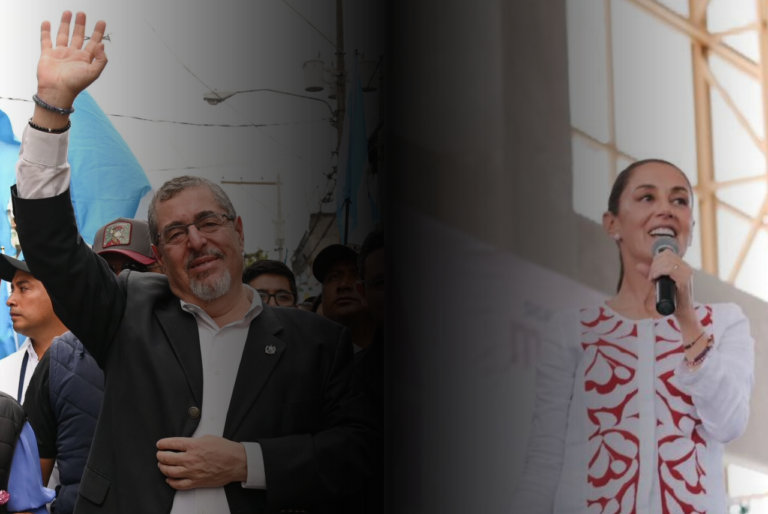 Bernardo Arévalo y Claudia Sheinbaum