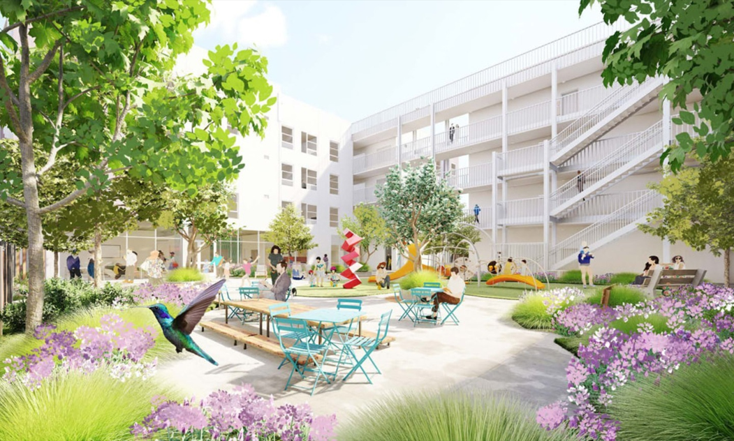 Construction begins on Colibri Commons, a new affordable housing complex in East Palo Alto