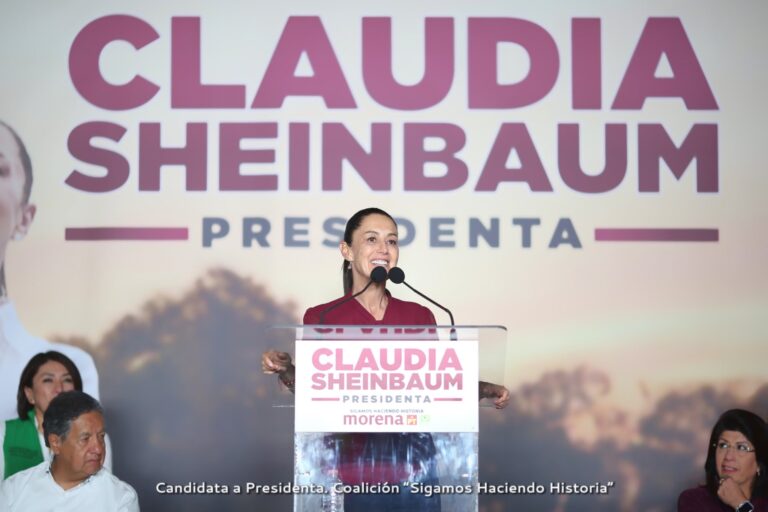 Mexicanos en el extranjero lanzan plataforma que apoya candidatura de Claudia Sheinbaum