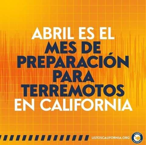 Abril: Mes Nacional de Preparación para Terremotos 