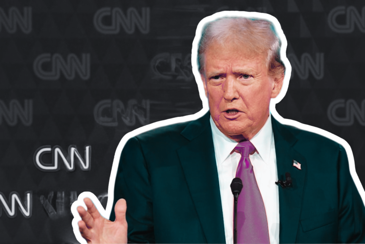 Sin sorpresas. Trump miente en temas de inmigración en debate con Biden de CNN
