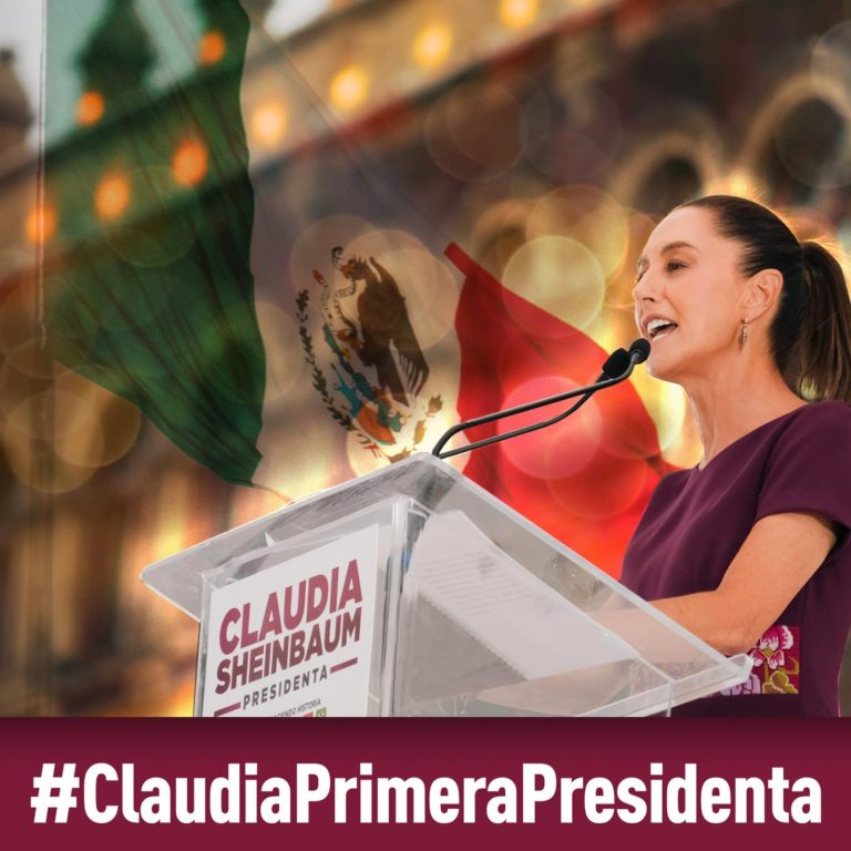 “No llego sola, llego con todas”: Claudia Sheinbaum, primer mujer presidente de México
