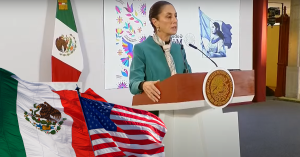 Sheinbaum apoya a migrante