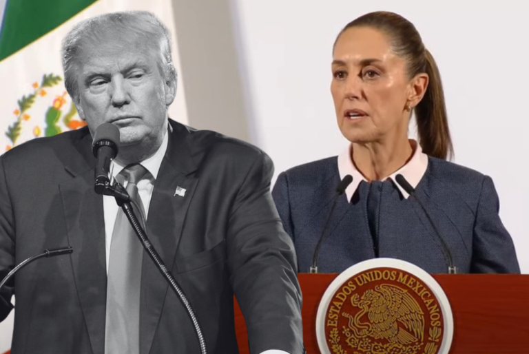Trump amenaza con arancel de 25% a todos los productos procedentes de México y Canadá, presidenta de México responde sin titubeos