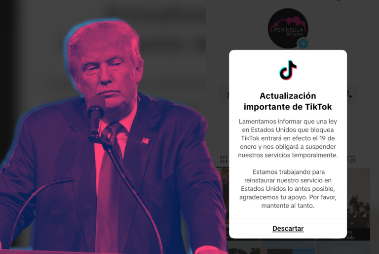 TikTok warns of suspension of services to its users in the US