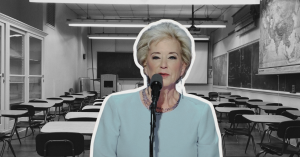 Linda McMahon como secretaria de Educación