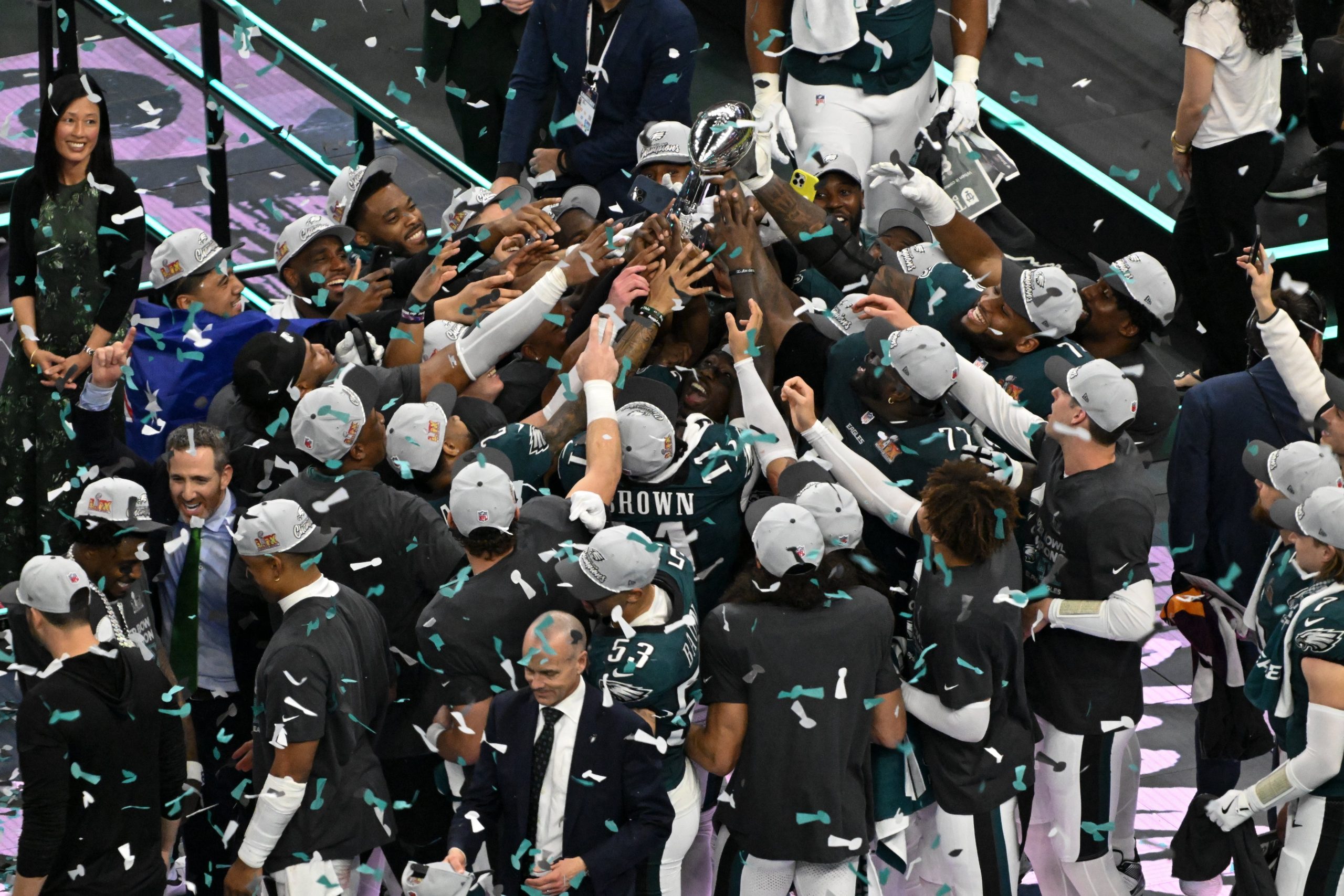 Philadelphia Eagles fly high winning the Super Bowl achieving the unthinkable against Kansas City