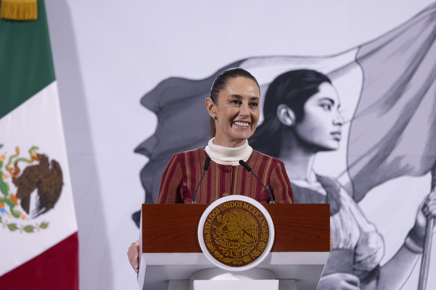 Ante amenazas del zar de la frontera de EU de usar al ejército contra cárteles mexicanos, la Presidenta de México Claudia Sheinbaum dijo "¡Empiecen por su país!".