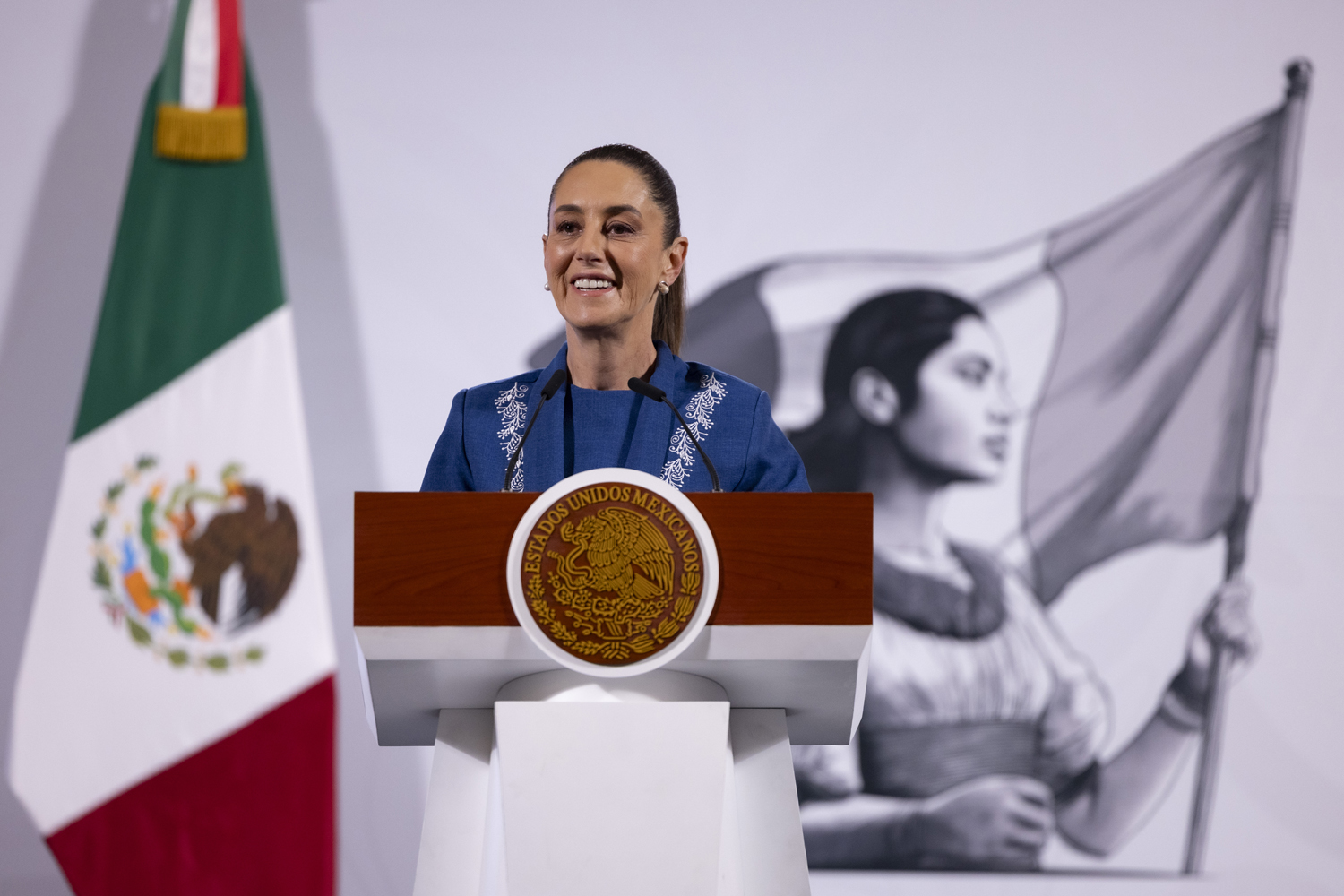 Este miércoles, la presidenta de México, Claudia Sheinbaum, aseguró que no va a negociar la soberanía nacional.