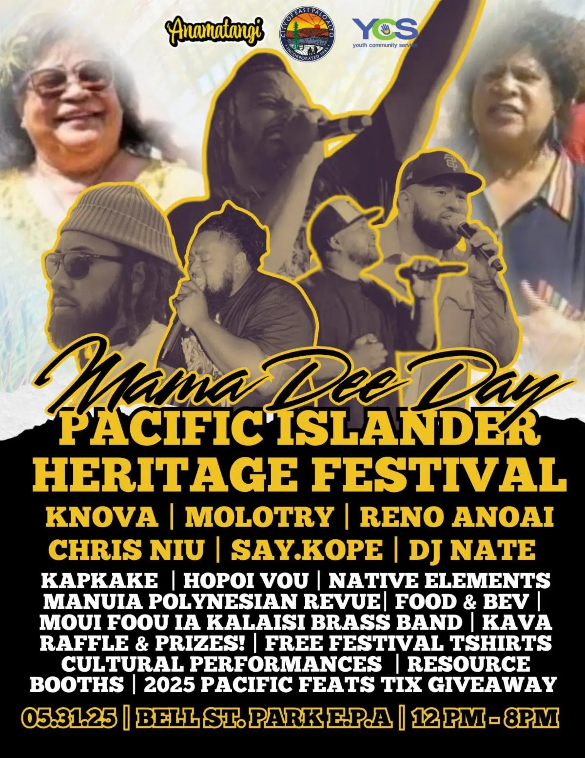 Para celebrar el Mes de la Herencia Asiático-Americana e Isleña del Pacífico “día de Mama Dee” se llevará a cabo este sábado 31 de mayo en el Parque Bell Street de 12:00 a 20:00 horas.