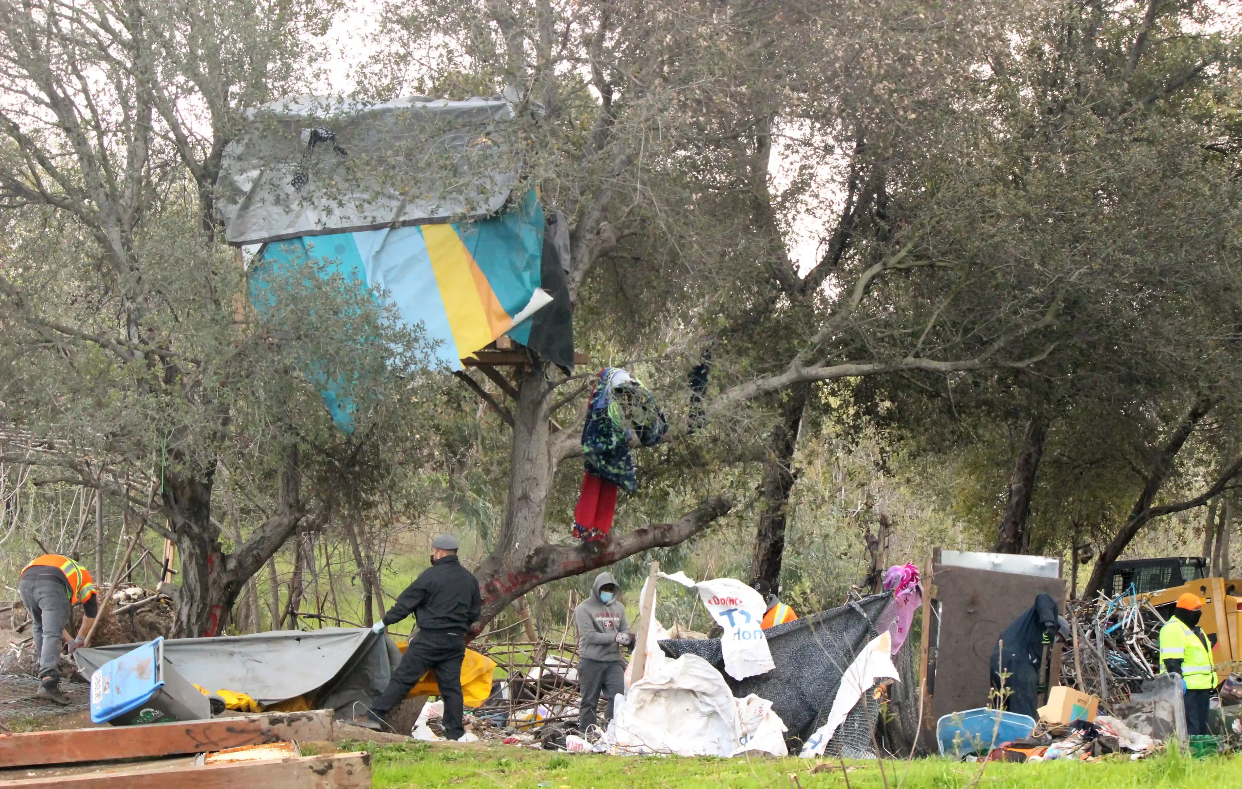 Varios miembros del Concejo Municipal de San José se opusieron a la propuesta del alcalde Matt Mahan de arrestar a personas sin vivienda que se niegan a refugiarse. Foto: Bay City News