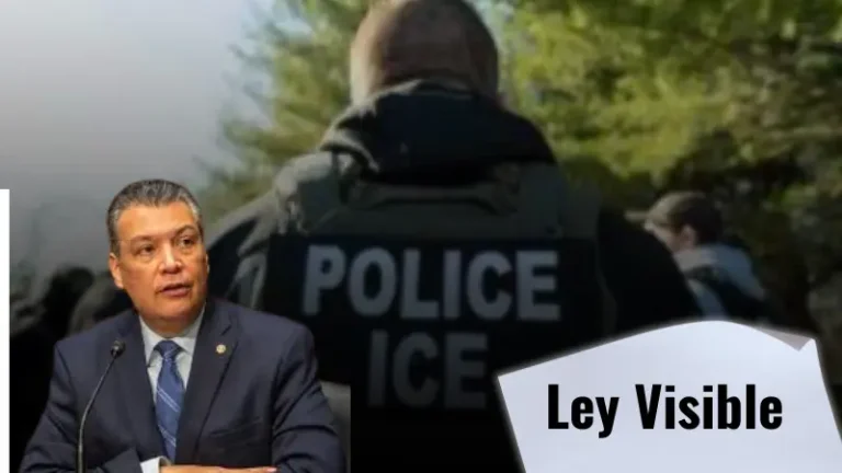 Senador Alex Padilla pide a funcionarios de inmigración identificarse y presenta “Ley Visible”