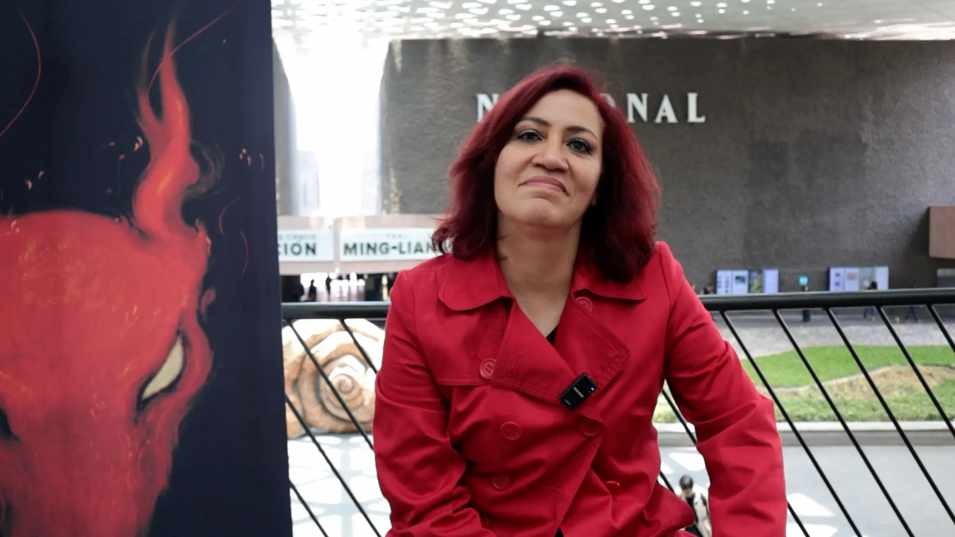Edna Campos, fundadora y directora del festival internacional de cine Macabro en entrevista para MxPA, Ciudad de México, 12 de agosto de 2025. Hans Leguízamo / MxPA.
