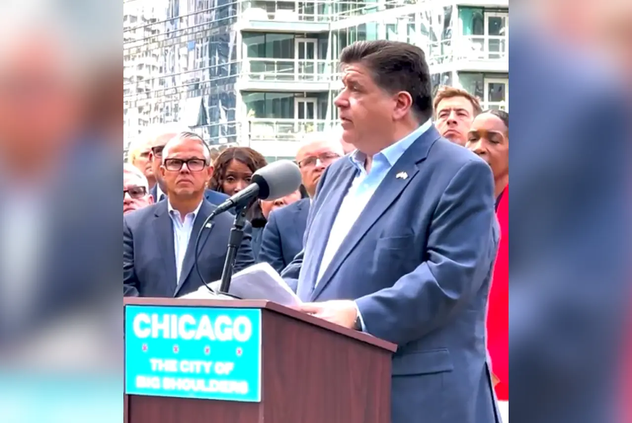 En un mensaje cargado de firmeza, el gobernador de Illinois, J.B. Pritzker, rechazó tajantemente la intención de Donald Trump de enviar tropas federales a Chicago